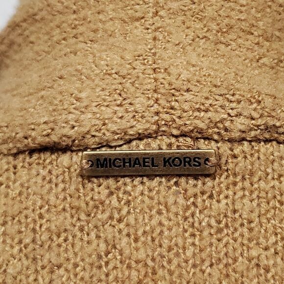 BUNDLE Micheal Kors Open Front Waterfall Cardigan Fulton Leather Moc Moccasin - Picture 8 of 16